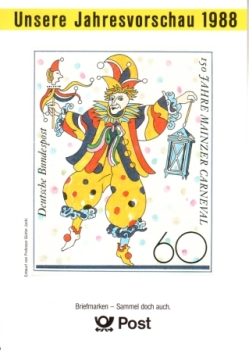 Briefmarke - Sammler - Service - D 1988 98 006 **